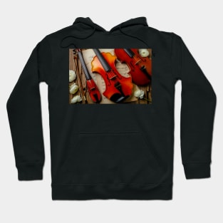 Three Lovely Violins Hoodie